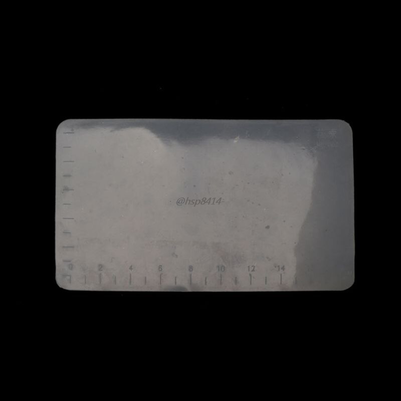 Reusable Silicone Clear Mat Resin Table Pad High Temperature Resistance Waterproof Protector Jewelry Casting Moulds Mat Tools