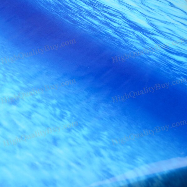 60*50cm 3D Aquarium Zauberstab Aufkleber Blau Meer Ozean Dekorative Zauberstab Aufkleber Aquarium Hintergrund Kunst Aufkleber Hause Dekor