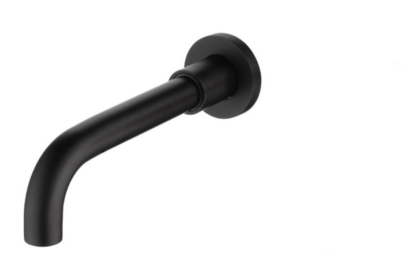 Chromowany lub matowy czarny stałe bas gniazdka ściennego robić montażu na ścianie prysznic wylewka wanna prysznic mikser kran wylewką wypełniacz SA999: H