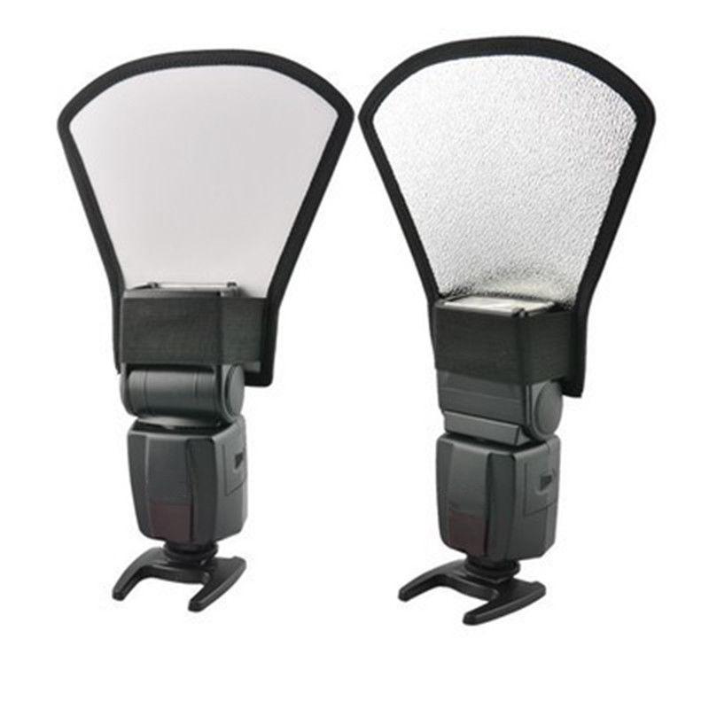AMYGOJJ Camera Flash Diffuser Softbox Silver White... – Grandado