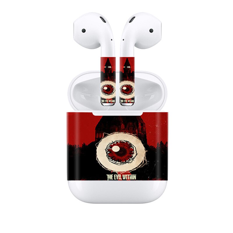 Custom Skin Sticker for Apple AirPods for Earphone Headset Vinyl Decal