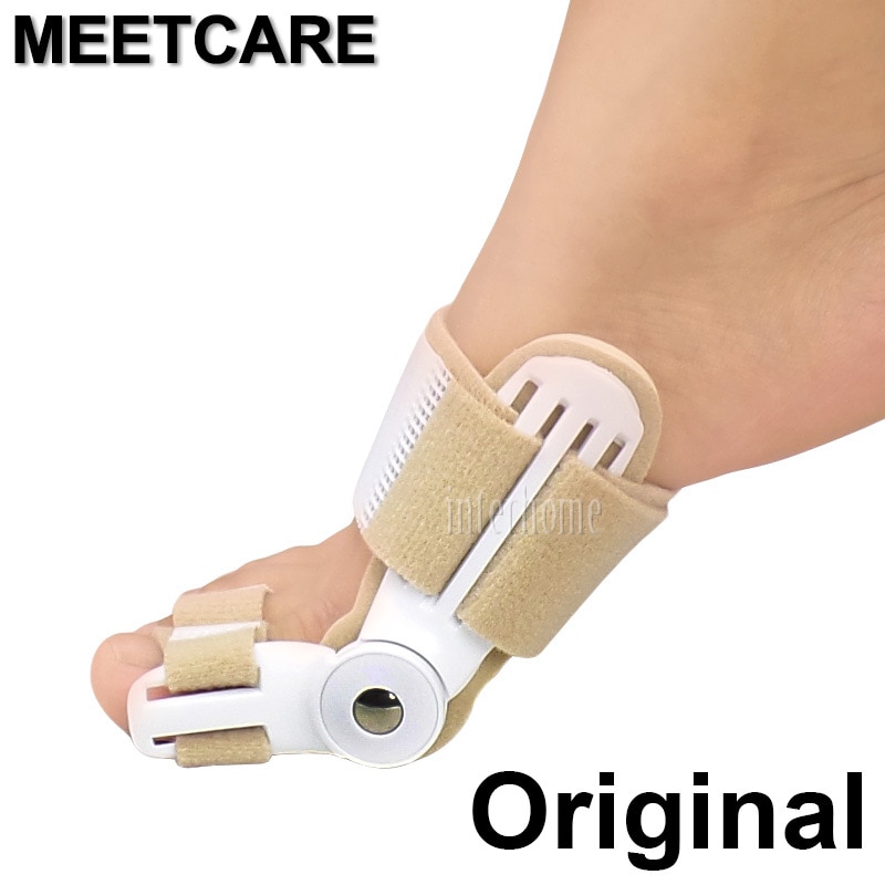 1pc Original Fuß Hosenträger Ortez groß Zehe Hallux Valgus Orthese Schiene Korrektor Fuß Schmerzen Linderung Korrektur Pedikübetreffend