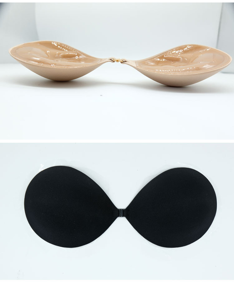 Soutien-gorge adhésif à boucle avant, bonnet épais, sans bretelles, en Silicone, sans couture, Push Up, Invisible, petite poitrine, sous-vêtements rassemblés