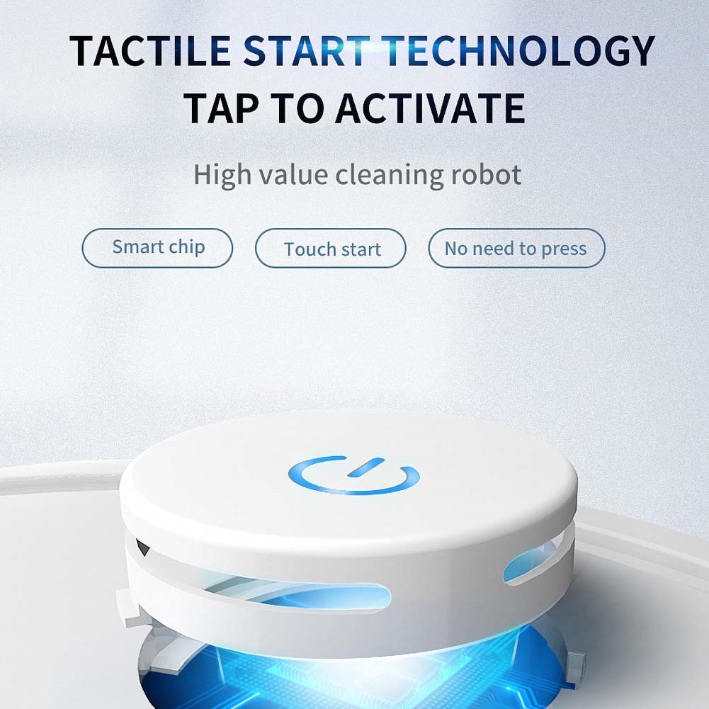 ES300 Robot Vacuum Cleaner Wet Cleaner Sweeper Dust Dry Robot and Floor Smart Vacuum Automatic Smart Sweeper Battery Edition