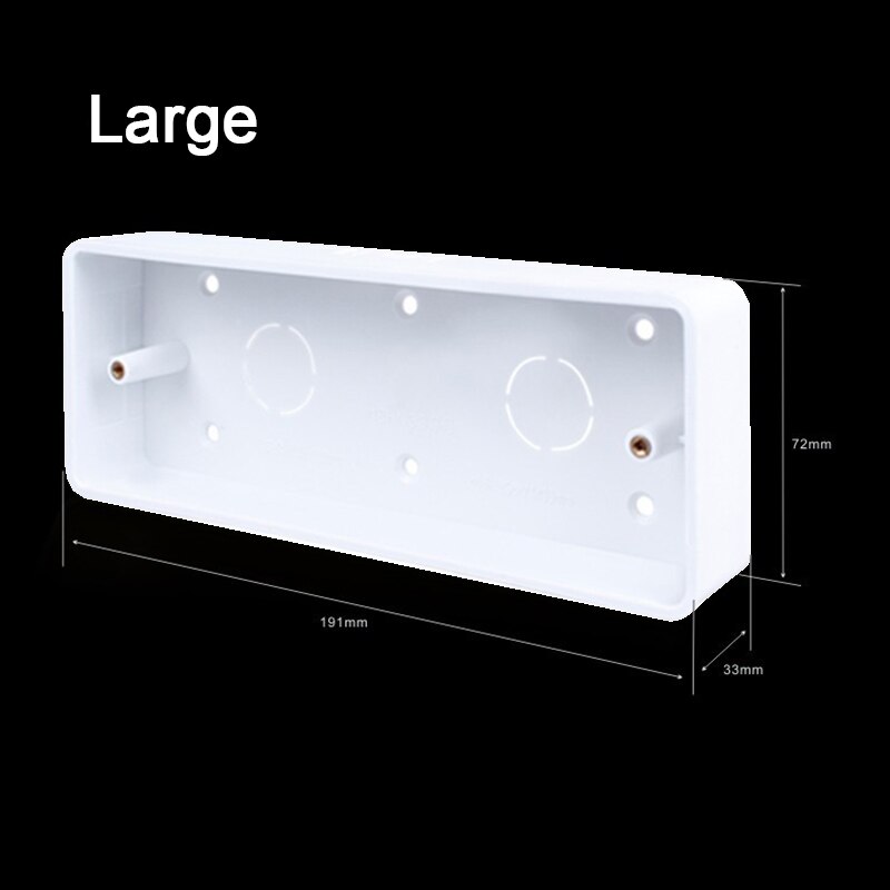 Switch Socket Base Outfit Junction Box Surface Mount Bottom Box Wall Tools