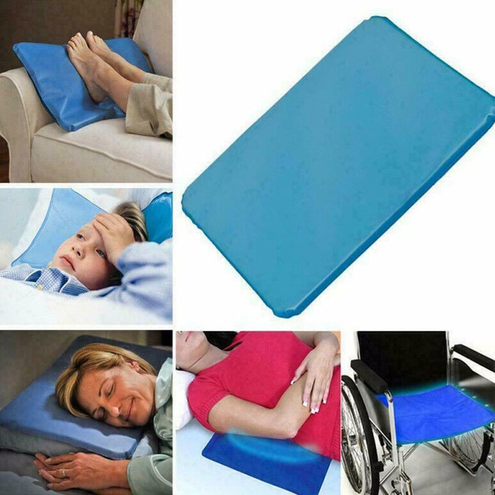 Zomer Therapie Insert Slaapmiddel Pad Mat Spier Relief Cooling Gel Kussen Ijs Pad Massager Water Kussens Toegevoegd