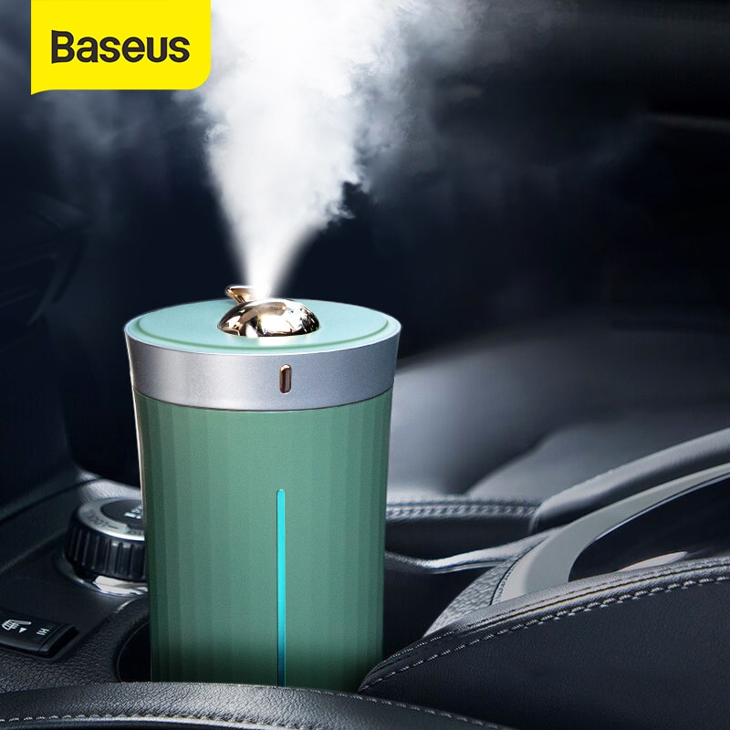 Baseus Auto Luchtbevochtiger Voor Auto Thuis Desktop Kantoor Intelligente 420Ml Grote Capaciteit Auto Luchtbevochtiger Accessoires