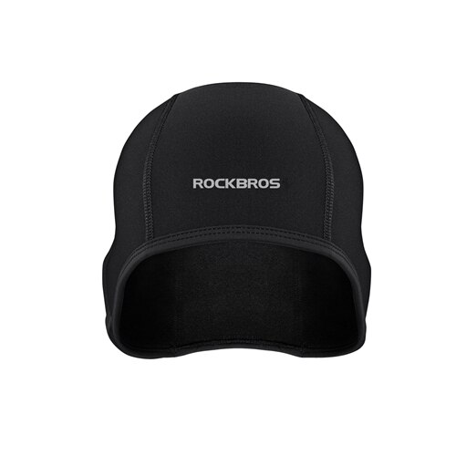 Rockbros cykelmössa varma sportmössor cykel balaclava cykelfleece män hatt ridning pannband vinter snöskidåkning skidhattar: A