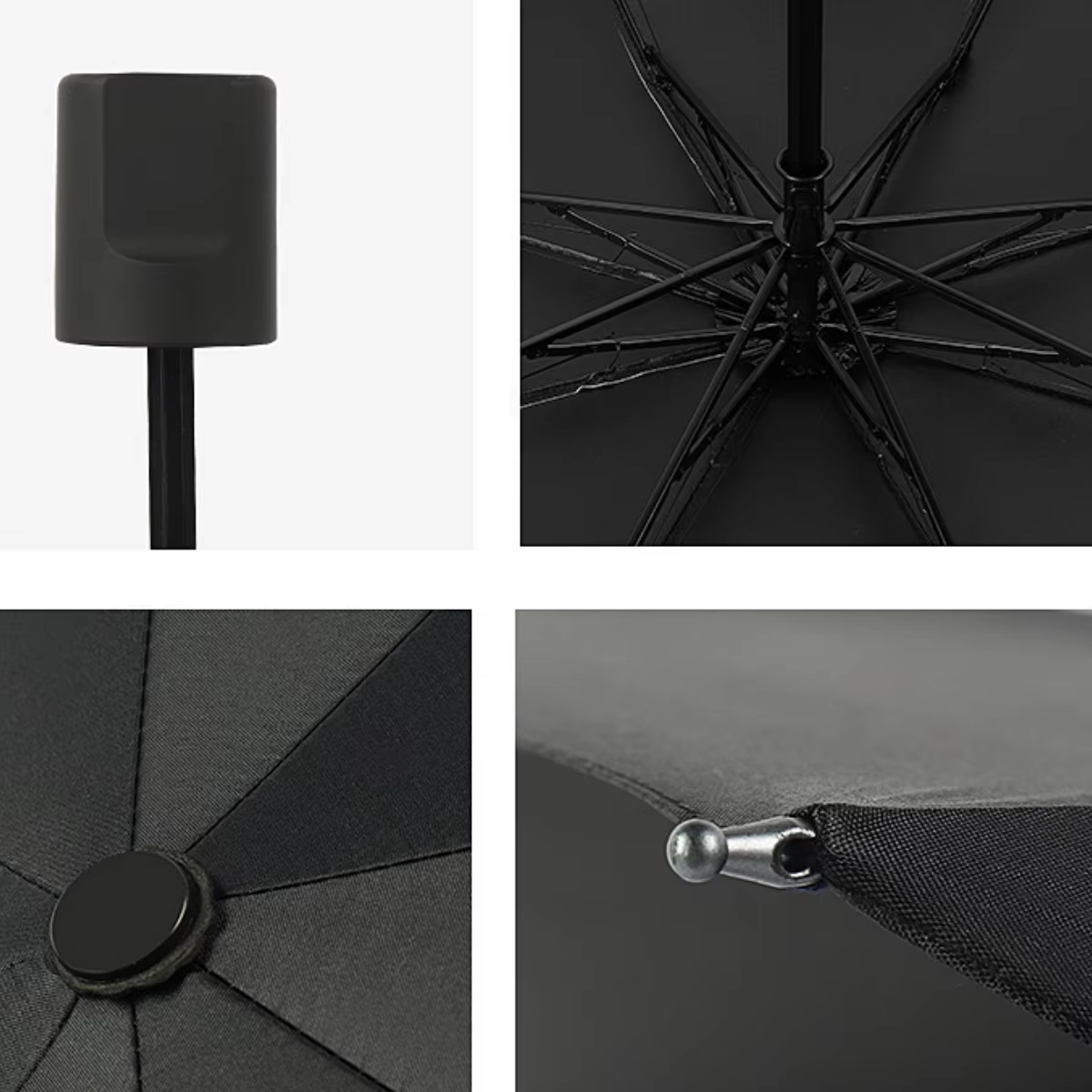 Xiaomi uv guarda-chuva dobrável à prova dwindproof água à prova de vento 8 osso guarda-chuva anti-uv dias ensolarados simples cor sólida guarda-chuva manual