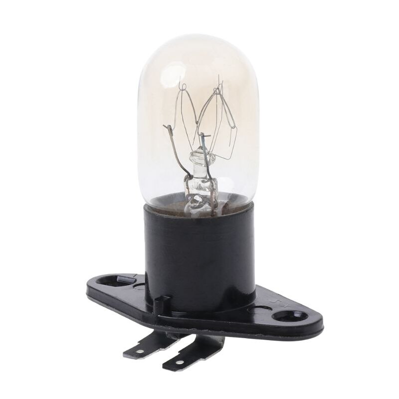 Lámpara de luz Global para horno microondas, de bombilla Base 250V 2A, repuesto Universal