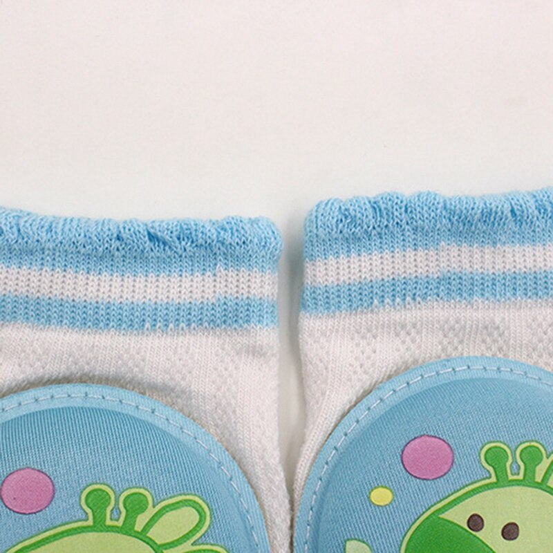 Almofadas de joelho bonitos do bebê andando joelheiras para rastejando almofadas de joelho da criança rastejando almofada da espuma da memória