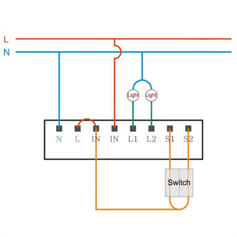 Aqara Two-way Control Module Wireless Relay Switch Controller Smart Setting Timer 2 Channels For Mi Home APP &Homekit