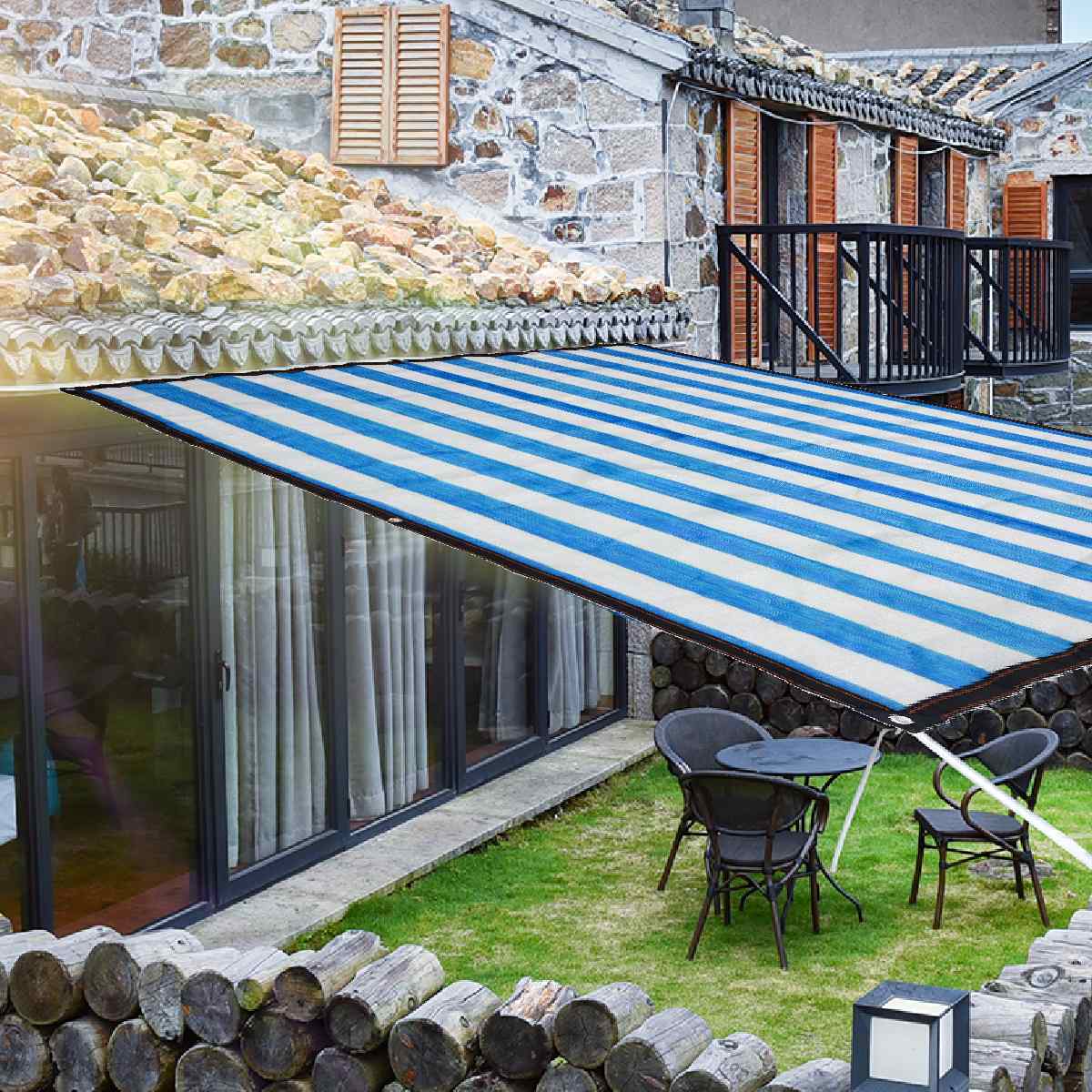 anti-uv solskjerming nett utendørs hage skygge seil hage terrasse baldakin bading solskjerm plante drivhus bil dekke seil markise