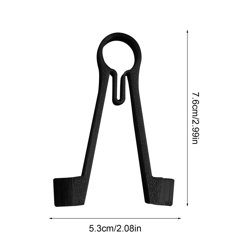 Multimeter Probe Holder Test Meter Probes Clamping Tool Electrical Testing Power Supplies One Hand Repairing Accessories: black