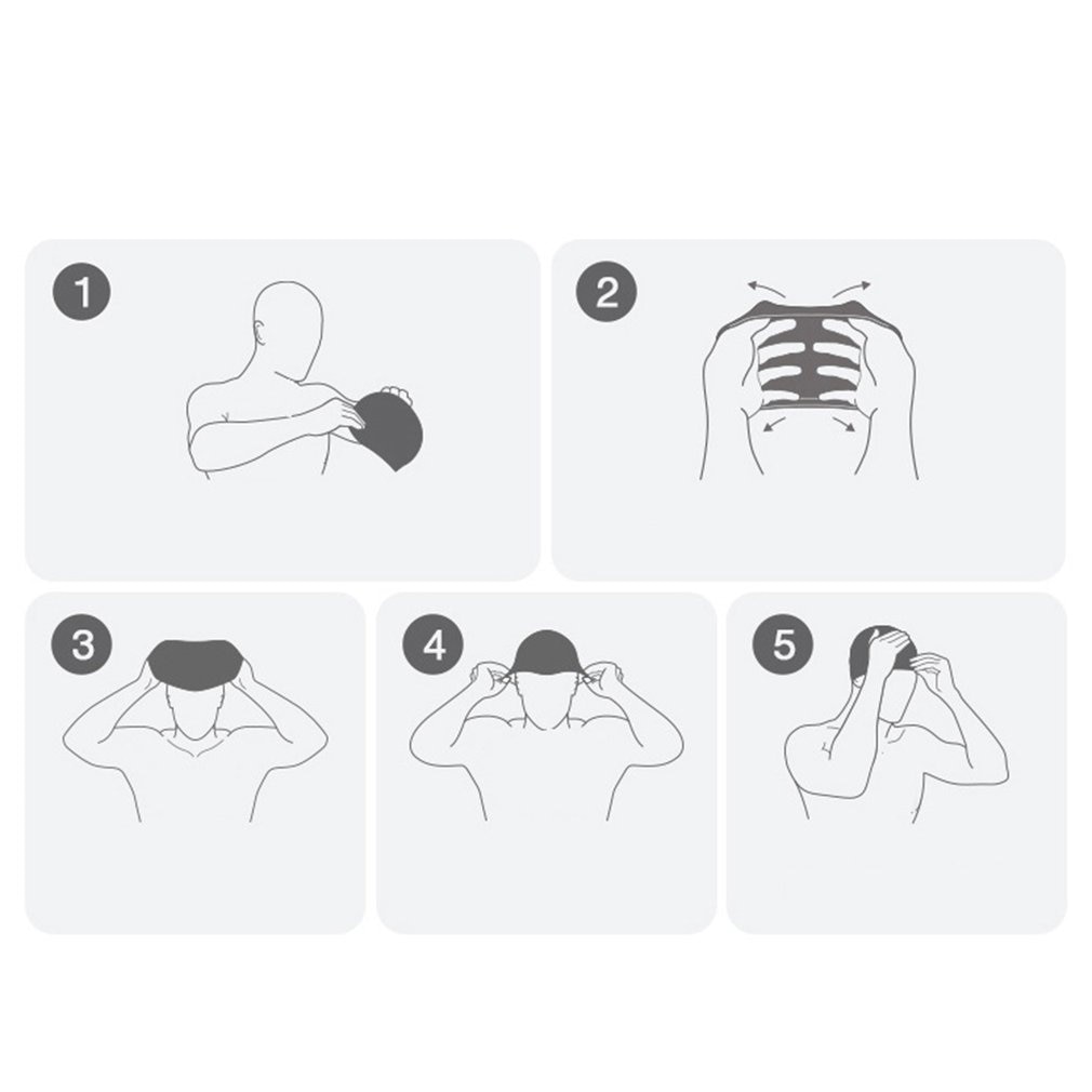 Swimming cap children ear protect Boys Girls Silicone Waterproof kids piscina Swim Pool caps elastic fish cartoon Diving hat