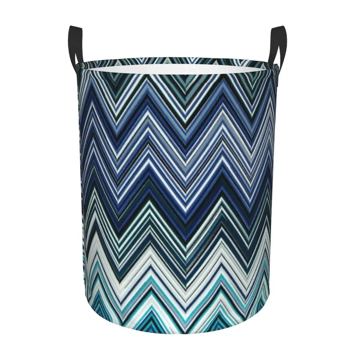 Camouflage Zigzag wasmand Opvouwbare kledingopbergbak met grote capaciteit Boheemse geometrische babymand: XL / Army Green