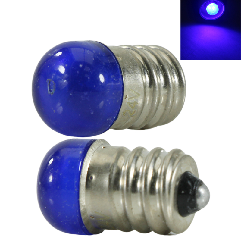 Bombilla Mini bombilla Led E12 5V 12v 24v 110v 220v 1W foco rojo vela verde luz 12 24 voltios decoración lámpara del hogar rojo amarillo