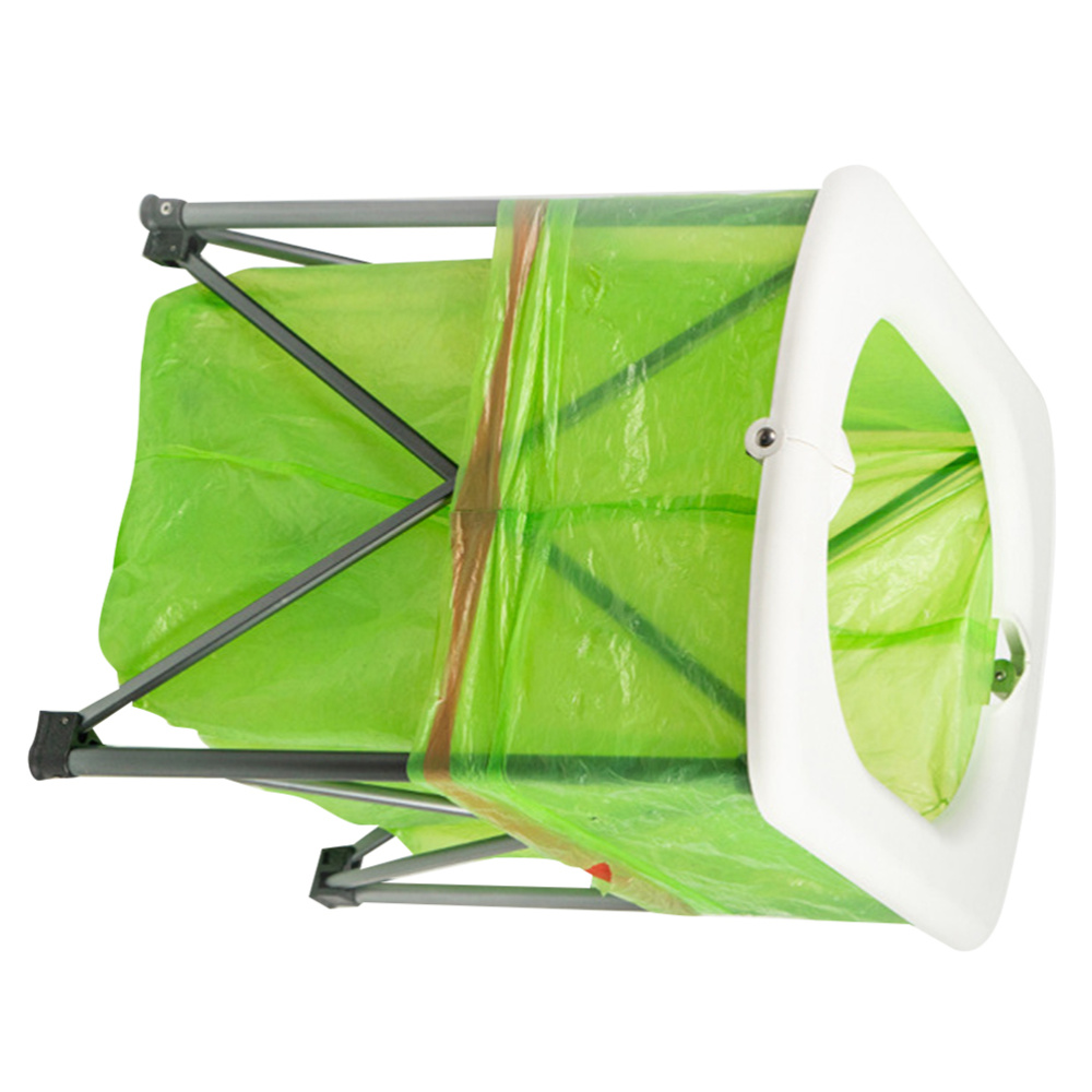 Outdoor Emergency Portable Toilet Multi-Function Folding Toilet Pedestal Pan For Camping Hiking