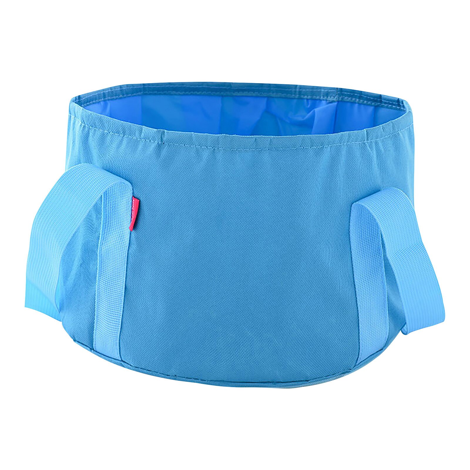 Foldable Basin Travel Camping Washbasin Bucket Fishing Folding Basin Foot Bath Sink Foot soak Bag Multifunctional Bucket: BU