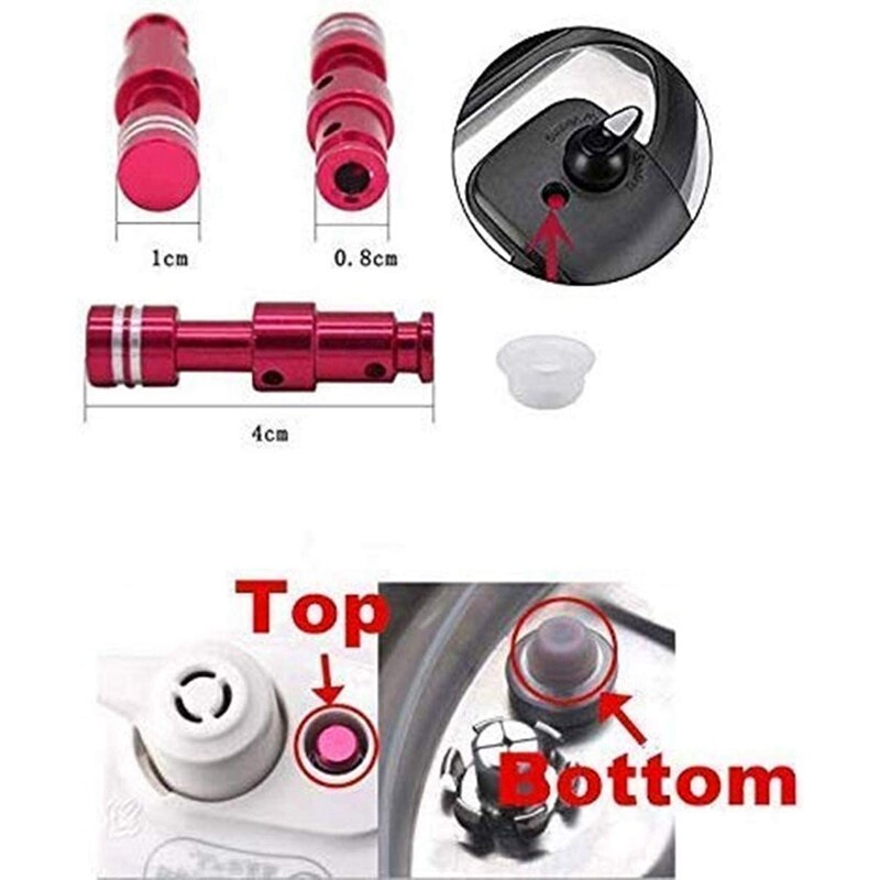 Float Valve for Pressure Cooker DUO80 6 Quart Duo 6 Mini 3 Quart Replacement Floater Valve for Midea Pressure Cooker