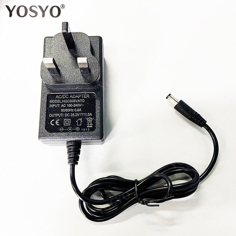 16.8v Massager Wall Charger Adapter or Massager Battery or Motor Head for YOSYO MASSAGE GUN only: UK plug