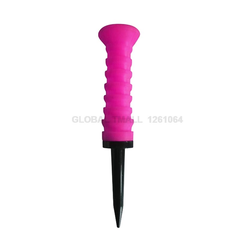 Golf tees övningar bollhållare träningshjälpmedel sport träning bärbar golf praktisk flerfärgad: D