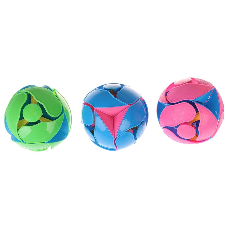 1 Pc Children's Hand Throwing Color Changing Ball Magic Ball Toy To Relieve Stress Novelty Color Changing Magic Ball