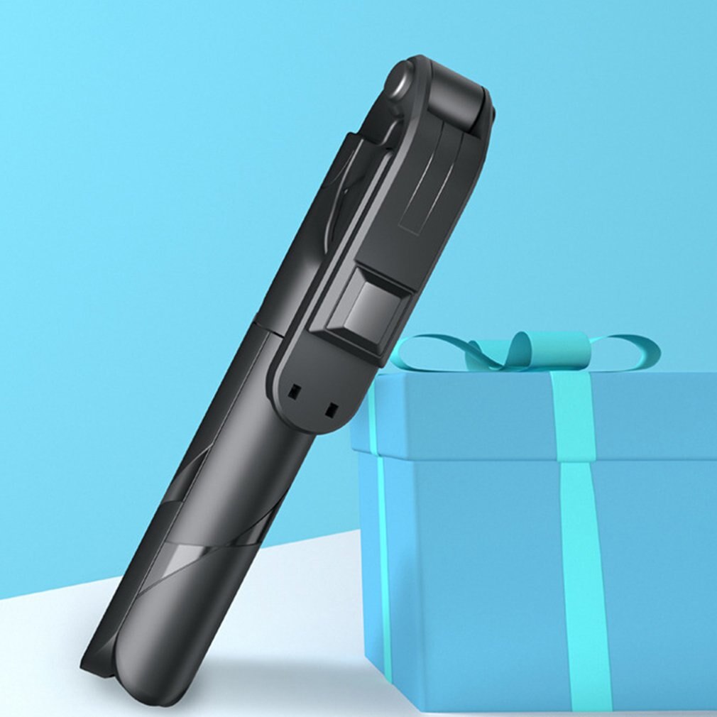 Tripod Selfie Stick Xt02 Mobile Phone Holder Live Support Remote Control Retractable Horizontal And Vertical: black