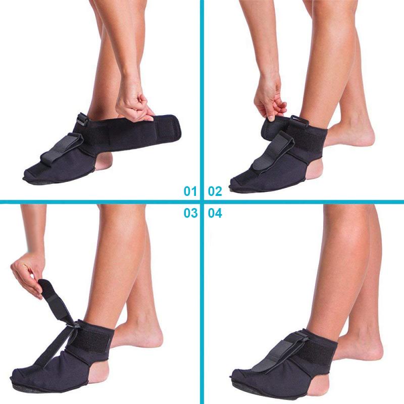 Enkelbrace Ondersteuning Foot Spalk Guard Verstuiking Orthese Fracturen Ankle Braces Voor Ehbo Fasciitis Heel Pain