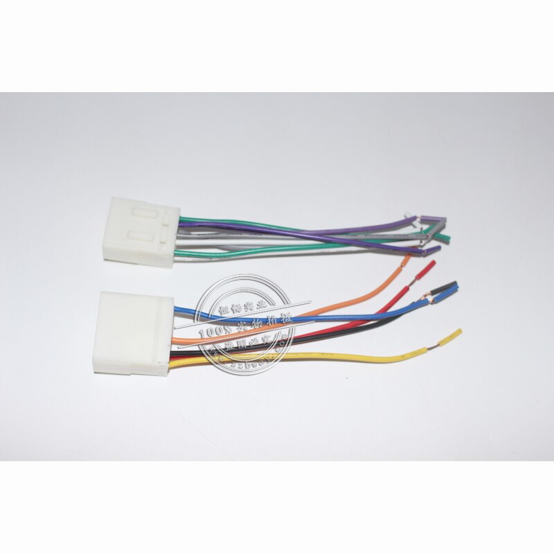 Car Stereo Female ISO Radio Plug Power Adapter Wiring Harness Special for Geely Emgrand ISO harness power cable