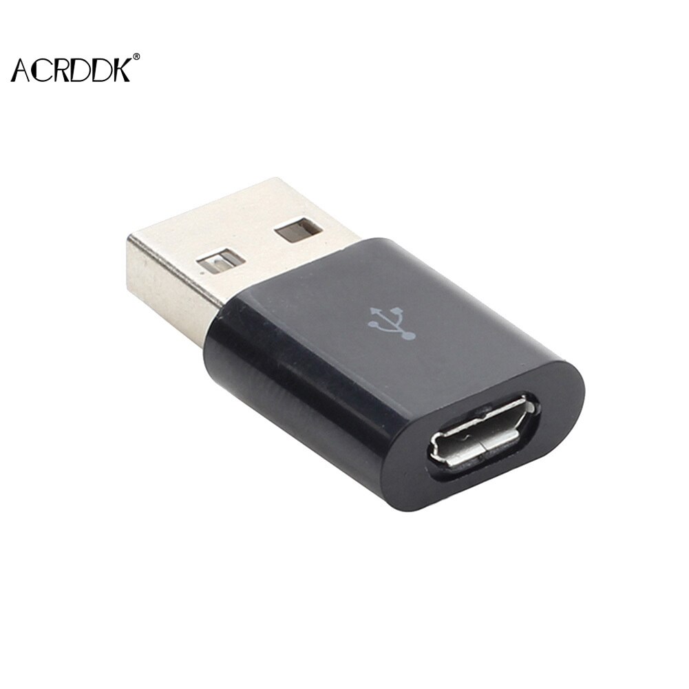 USB Male to Micro USB Female OTG Adapter Converter Data Charger for Phone Tablet PC FL