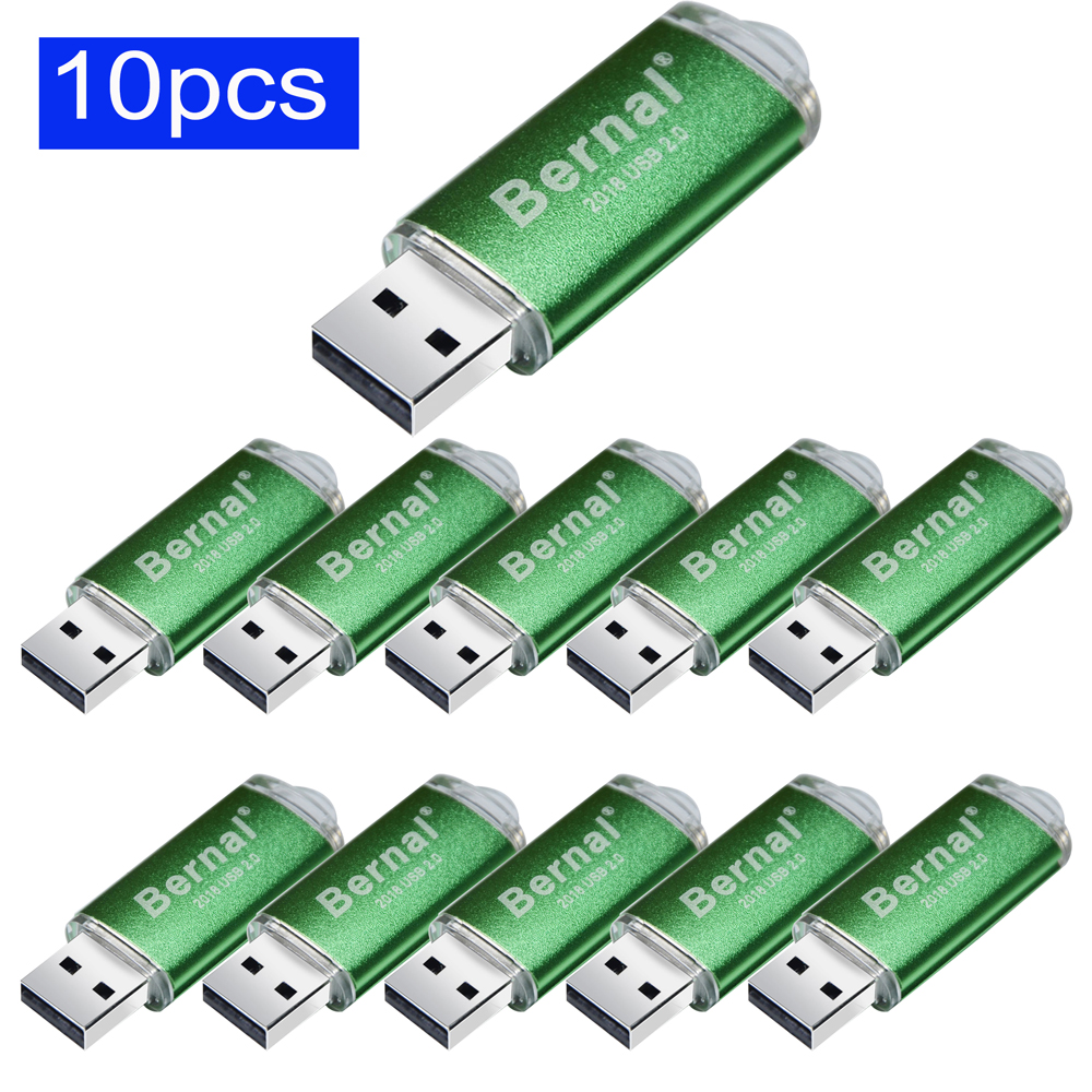 Fabrik 10PCS USB-Flash-Laufwerk 4GB USB 2.0 8GB 16GB 32GB Stift Laufwerke 128MB 256MB 512MB 2GB FLASH STICK Mem