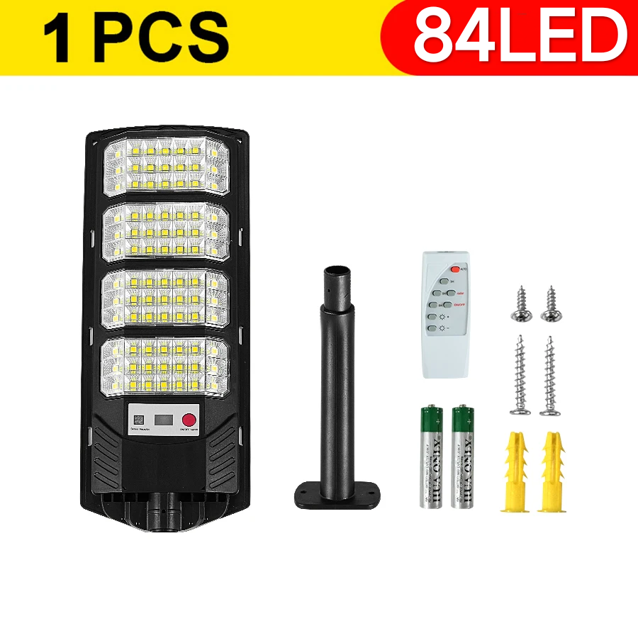 Stor ekstern solcellelampe gatelys med bevegelsessensor 5 moduser utendørs solcellelampe hagehage solcelledrevet spotlight vegglampe: Rose