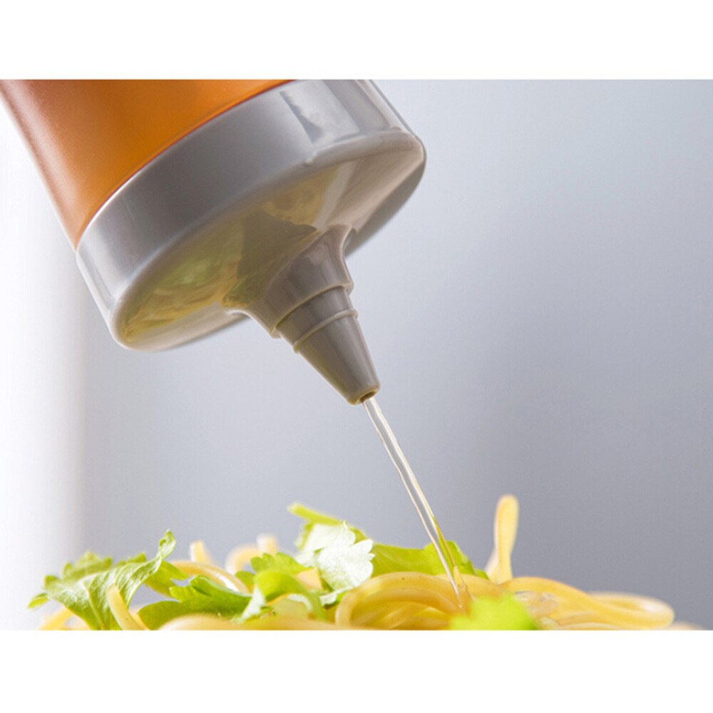 1pc pres flaske plast genanvendelig sauce syltetøj beholder til picnic frokost frokost køkken
