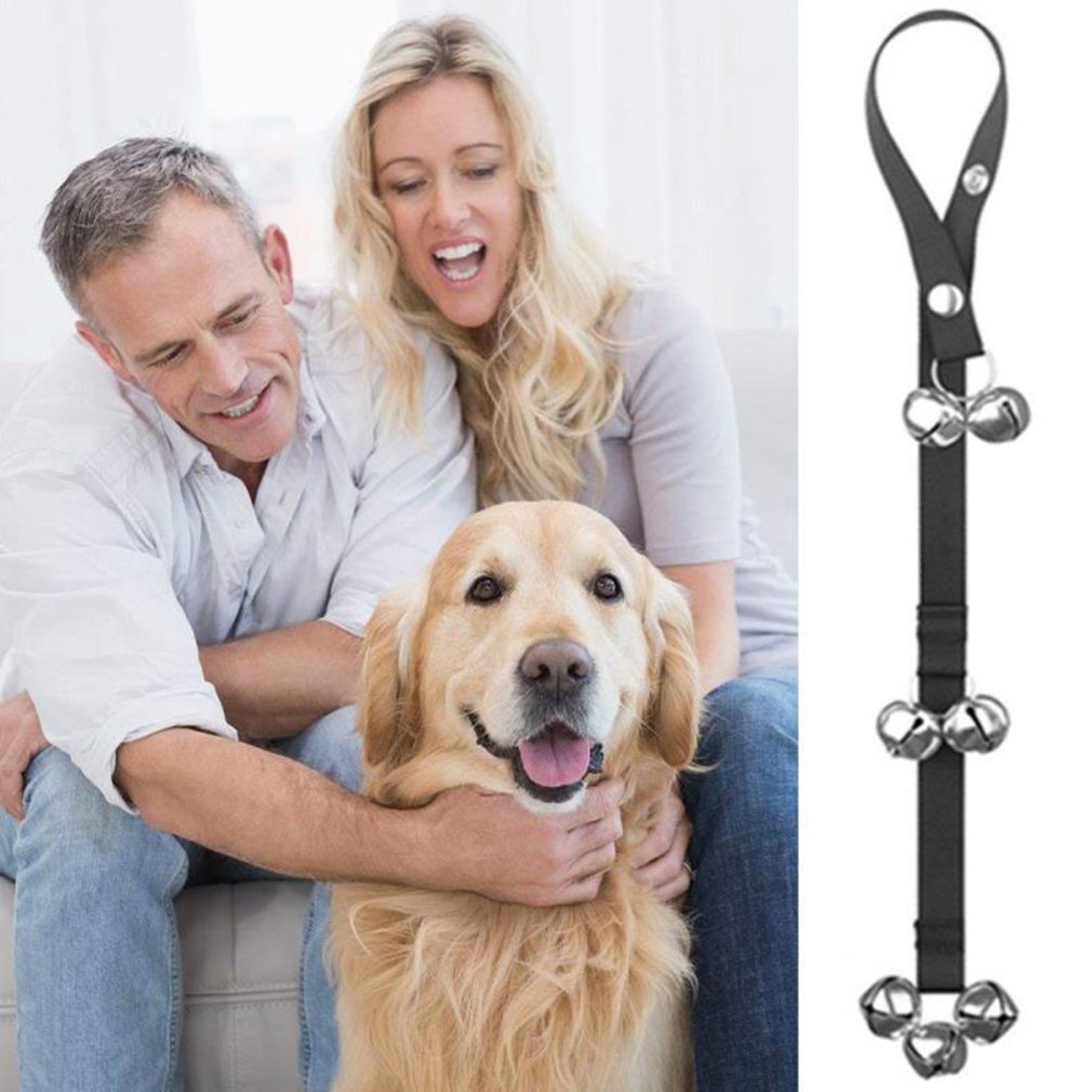 Dog Doorbell Rope Pet Safe Leash Rope Anti-Dog Grab Bite With Alarm Bells For Dog Training Safe Bite-resistant 1pc/2pcs optional