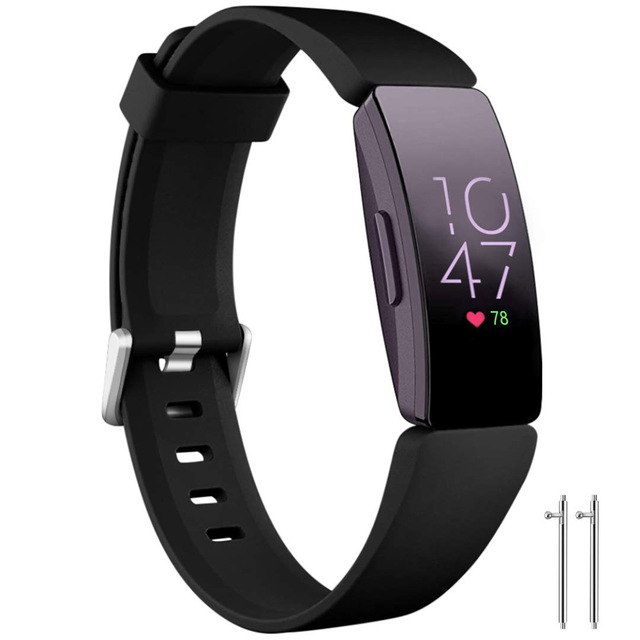 Paquete de 3 correas para Fitbit inspire Band para Fitbit inspire HR, pulsera de silicona de TPU blando para Bit inspire, accesorios