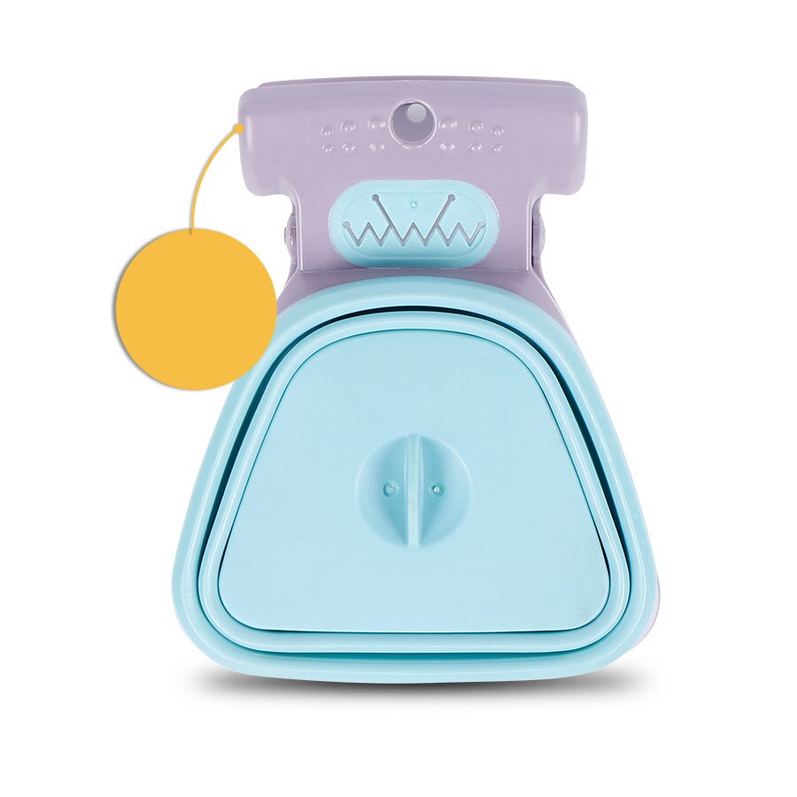 Dog Poop Bag Dispenser Travel Foldable Pooper Scooper Poop Scoop Clean Pick Up Animal Waste Waste Picker Cleaning Pet Products: Green / L