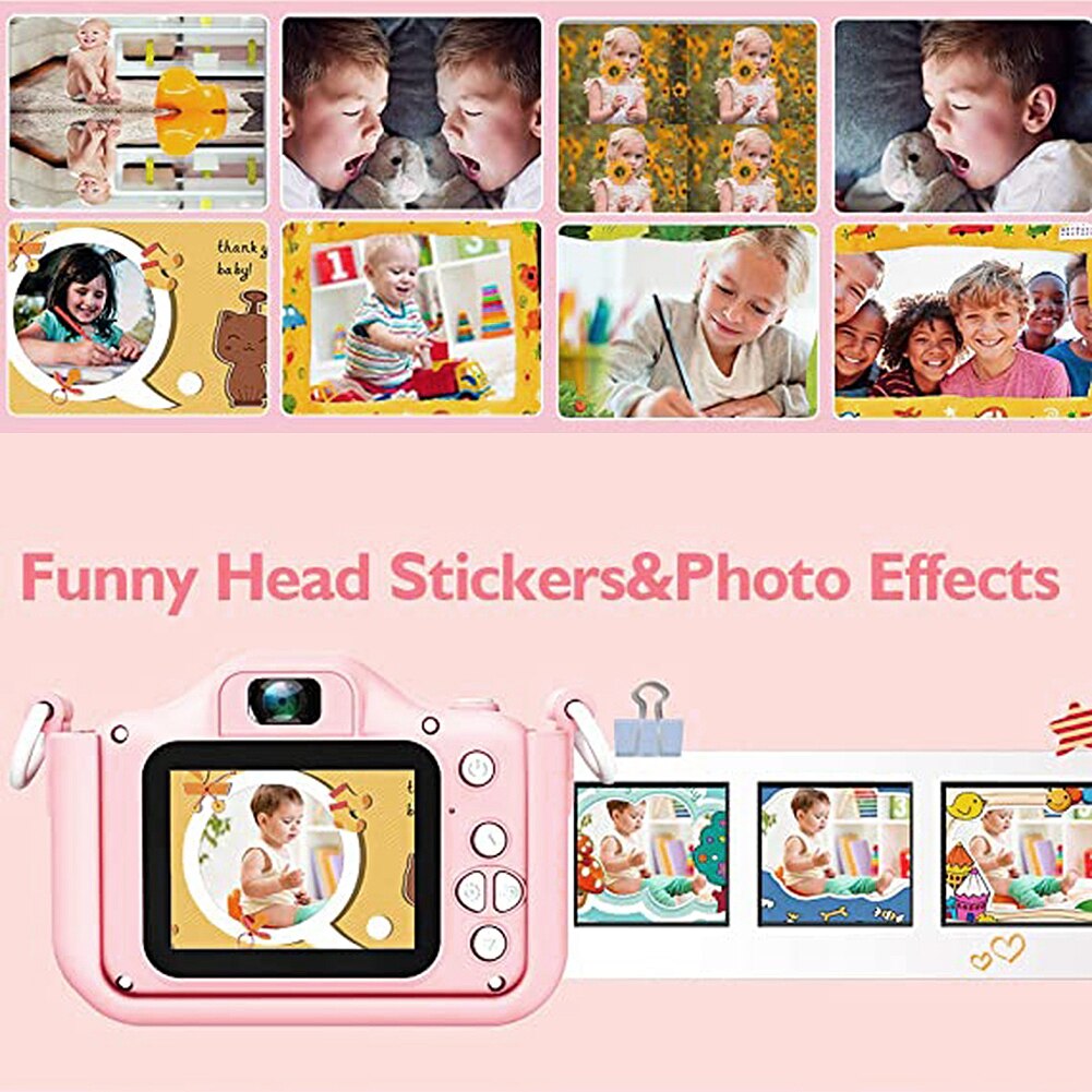 Mini Camera Kids Digitale Camera Cartoon Speelgoed Hd Camera Voor Kinderen Educatief Kinderen Camera Speelgoed Voor Jongen Meisje Beste Cadeau