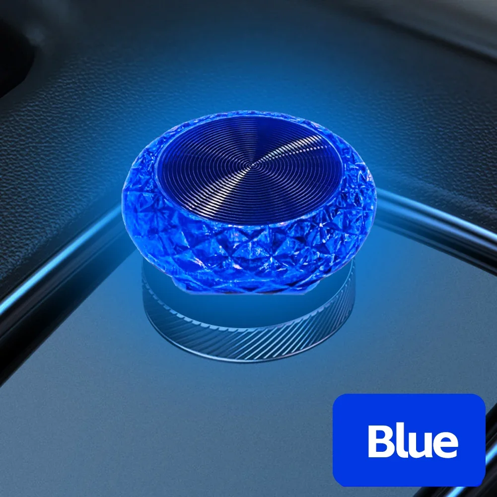 Auto Interieur Usb Ambient Sfeer Licht Led Decoratieve Signaalverlichting Auto Leeslamp Decoraties: Blauw