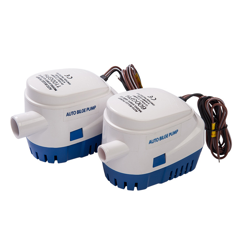 12V/24V 1100GPH Automatic Bilge Pump Water Pump Submersible Pump With Float Switch