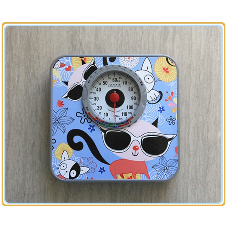 Precision Mechanical FLOOR SCALES Household Upscale Body Weighing Scale Spring Balance Body Scales 120kg 3 Colors