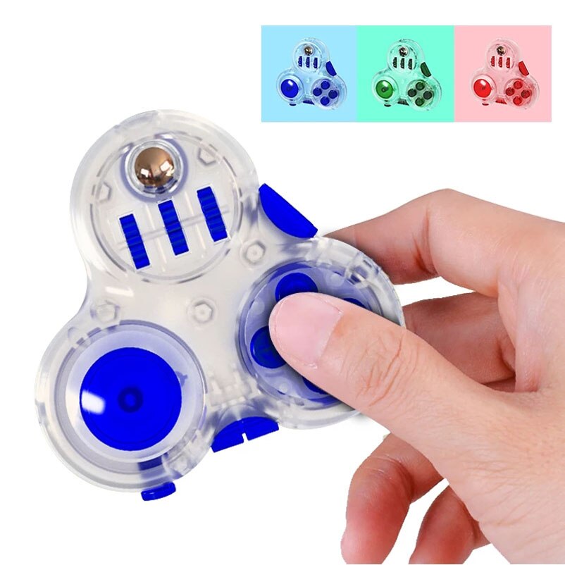 Antistress Fidget Toy giocattoli sensoriali Decom press ion toy Press Antiestres ansia rilievo De press ion Finger trottola