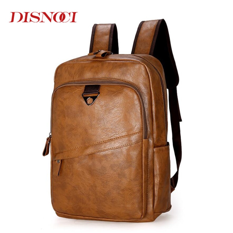 Mochila GRANDE para hombre, Mochila de cuero, bolsos funcionales para hombre, mochilas impermeables para hombres, bolsas escolares de gran capacidad para hombres