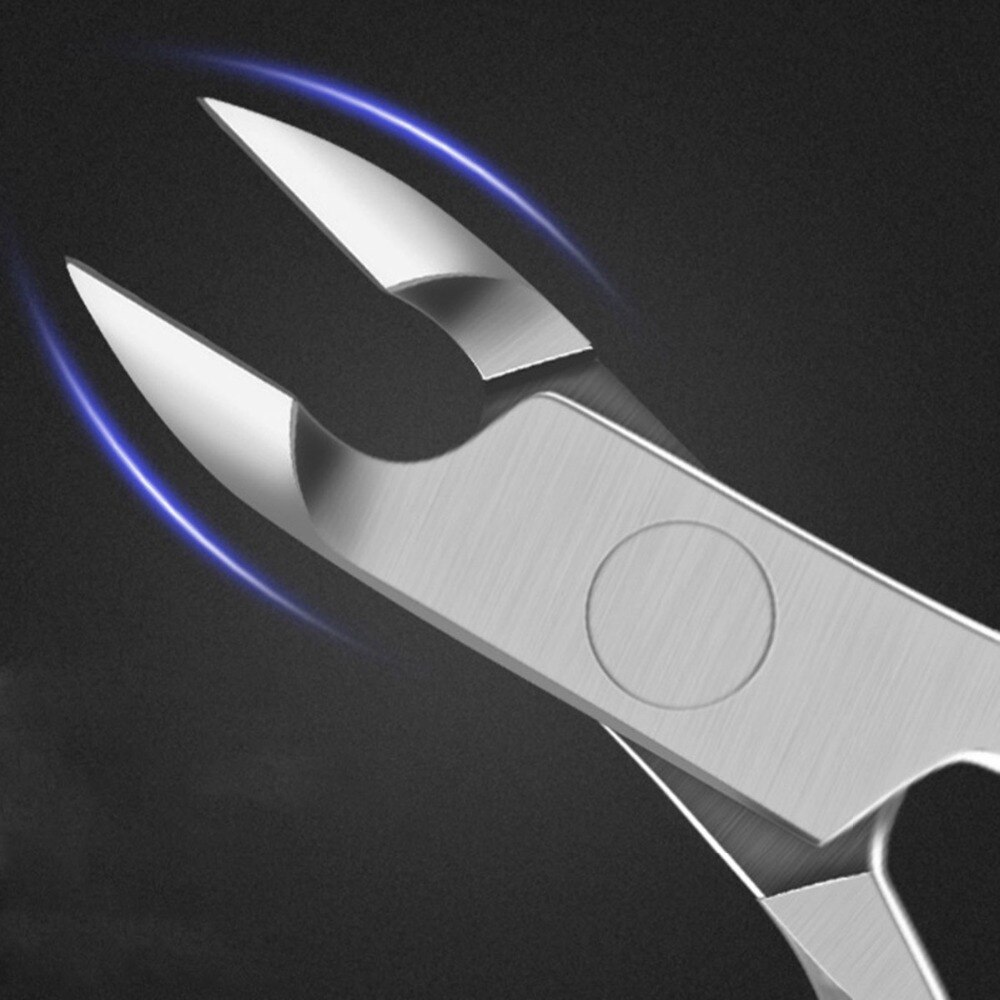 Herramienta para uñas 1/uds, tijeras para la piel muerta, cuchara de acero inoxidable con púas, cortaúñas, alicates de empuje , tijeras para cortar uñas