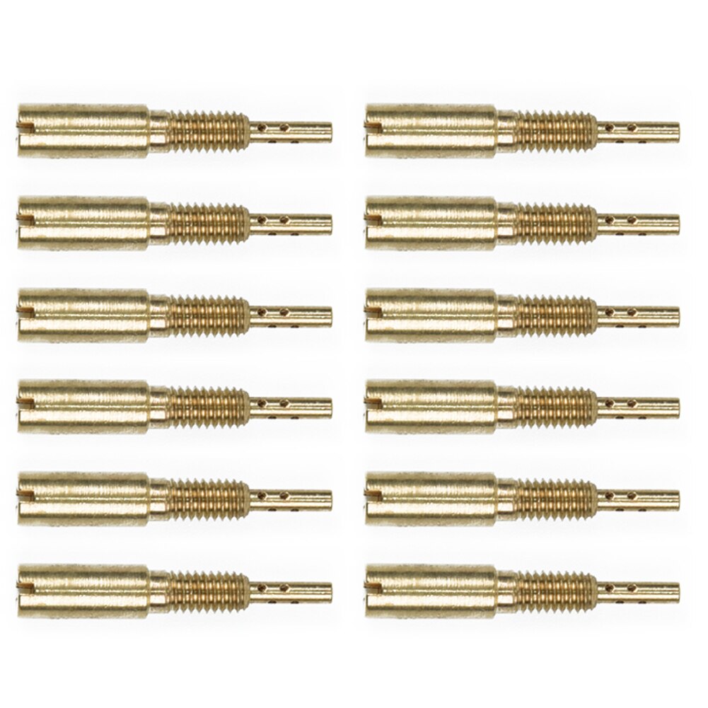 For Mikuni Carb VM28/486 Pilot Jets For Mikuni HS40 12Pcs 10-37.5 HSR42 Durable Practical