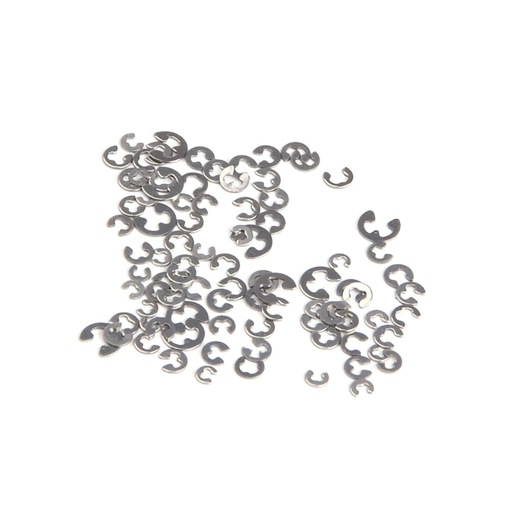 90 pièces 9 tailles chronographe montre bouton poussoir c-clip E clip Circlip anneau montres outil de réparation pièces de rechange
