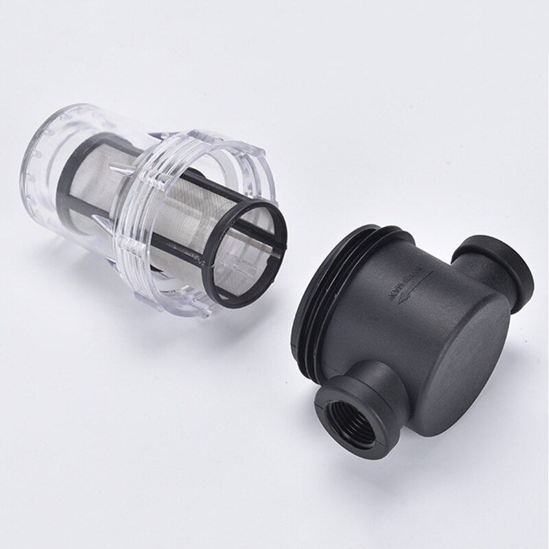 Garden Pond Inline Mesh Strainer Water Pump Filter Irrigation High Flow Pipeline Filter Garden Supplies Watering Irrigation A1