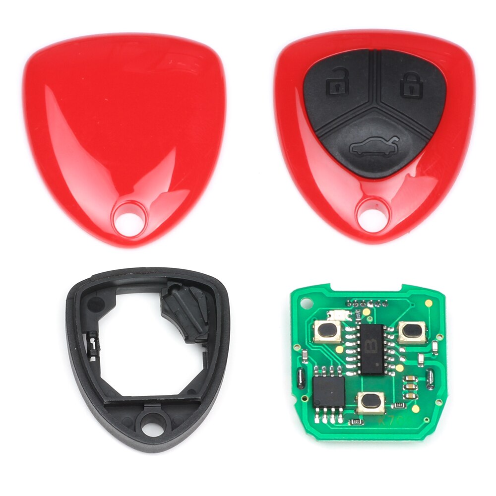 KEYECU 3B 433MHz Upgraded Remote Key Fob for Rover 25 45 Streetwise MG TF ZR ZS -YWX000360