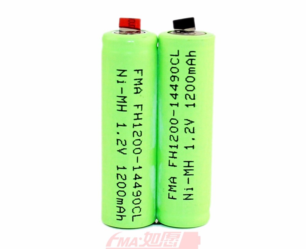 Ni-MH 2.4V 1200 1500 2000mAh Battery DIY for Water pik WP-900 Remington Barba Trimmer Shaver Razor GP130AAHE2B1H 14490C2SBT