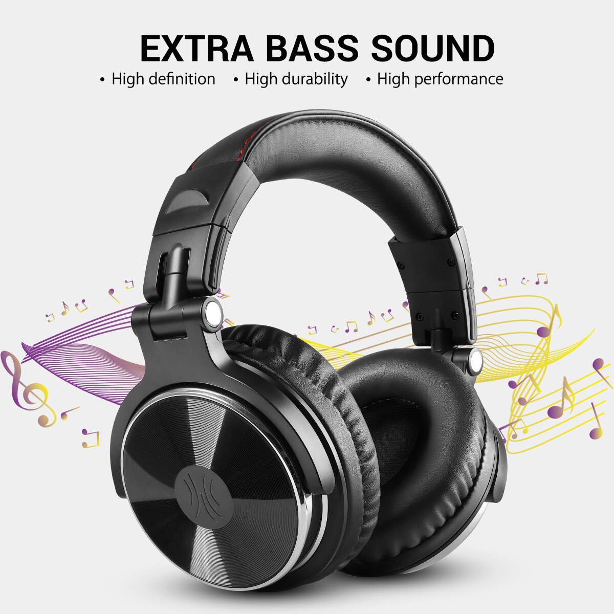 Oneodio Profi-10 Studio DJ Kopfhörer Über Ohr verdrahtet HiFi Kopfhörer Spielen Headset Mit Mikrofon Für PC Telefon